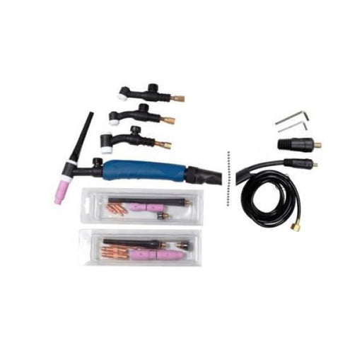 TIG TORCH UNIVERSAL 2-PC 9/17 W/VALVE 4M - QWS - Welding Supply Solutions