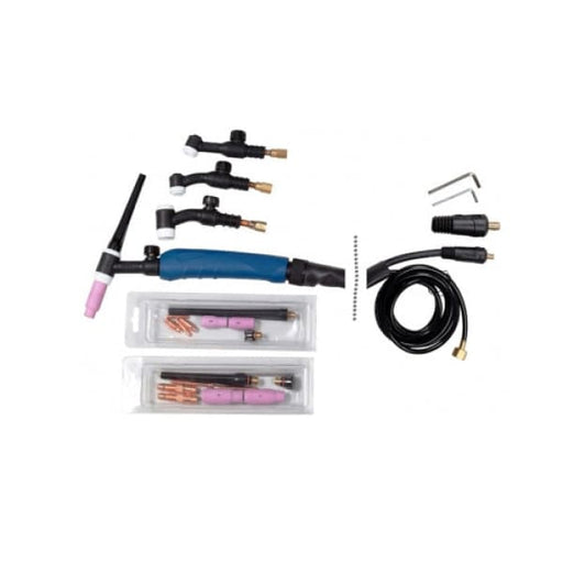 TIG TORCH UNIVERSAL 2-PC 9/17 W/VALVE 8M - QWS - Welding Supply Solutions