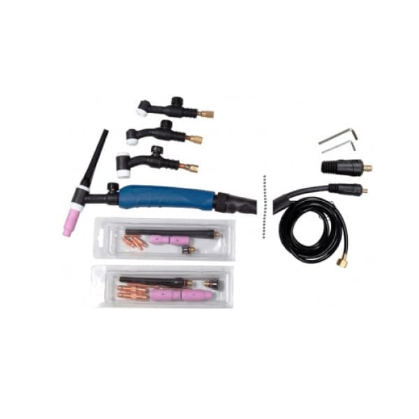 TIG TORCH UNIVERSAL 2-PC 9/17 W/VALVE 8M - QWS - Welding Supply Solutions