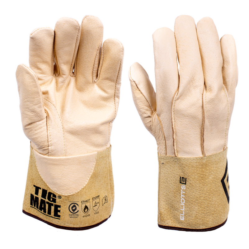 GLOVES PREMIUM TIG WELDING LEATHER 11 INCH LARGE - QWS - Welding Supply Solutions