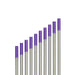TUNGSTEN E3 PURPLE TIPPED 1.6MM - QWS - Welding Supply Solutions