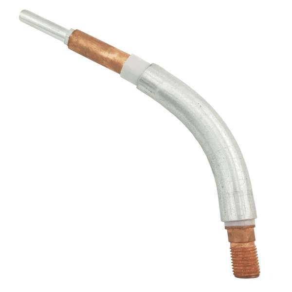 TWECO STYLE SWAN NECK H/D 60DEG #4 - QWS - Welding Supply Solutions