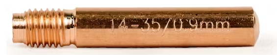 TWECO STYLE CONTACT TIP 0.9MM STEEL H/D #4 - QWS - Welding Supply Solutions