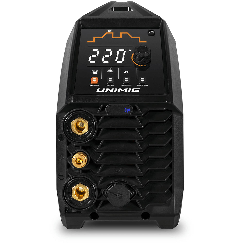 UNIMIG RAZOR 220AMP HF TIG DC INVERTER 10A