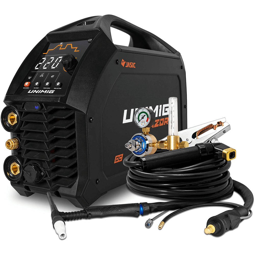 UNIMIG RAZOR 220AMP HF TIG DC INVERTER 10A