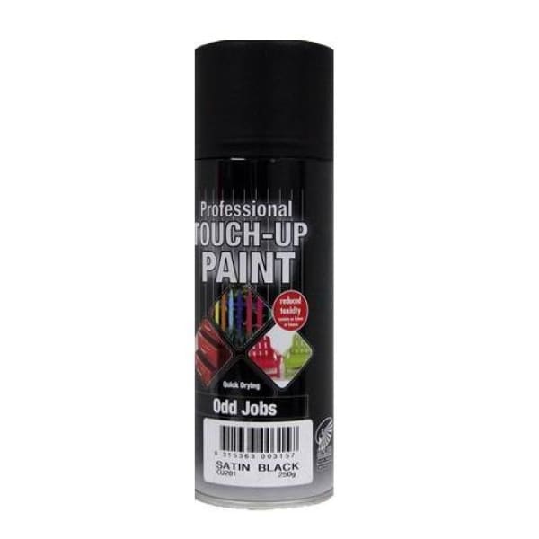 ULTRACOLOR SPRAY PAINT AEROSOL ENAMEL SATIN BLACK - QWS - Welding Supply Solutions