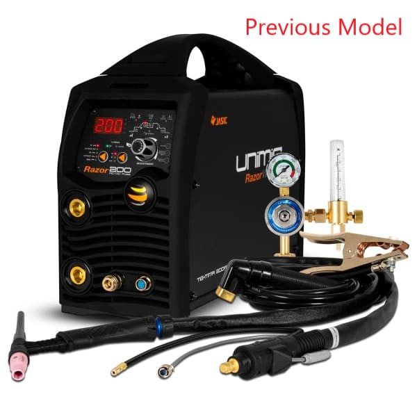 UNIMIG RAZORWELD 200 AC/DC TIG W/ HF PULSE (U12002K) - QWS - Welding Supply Solutions