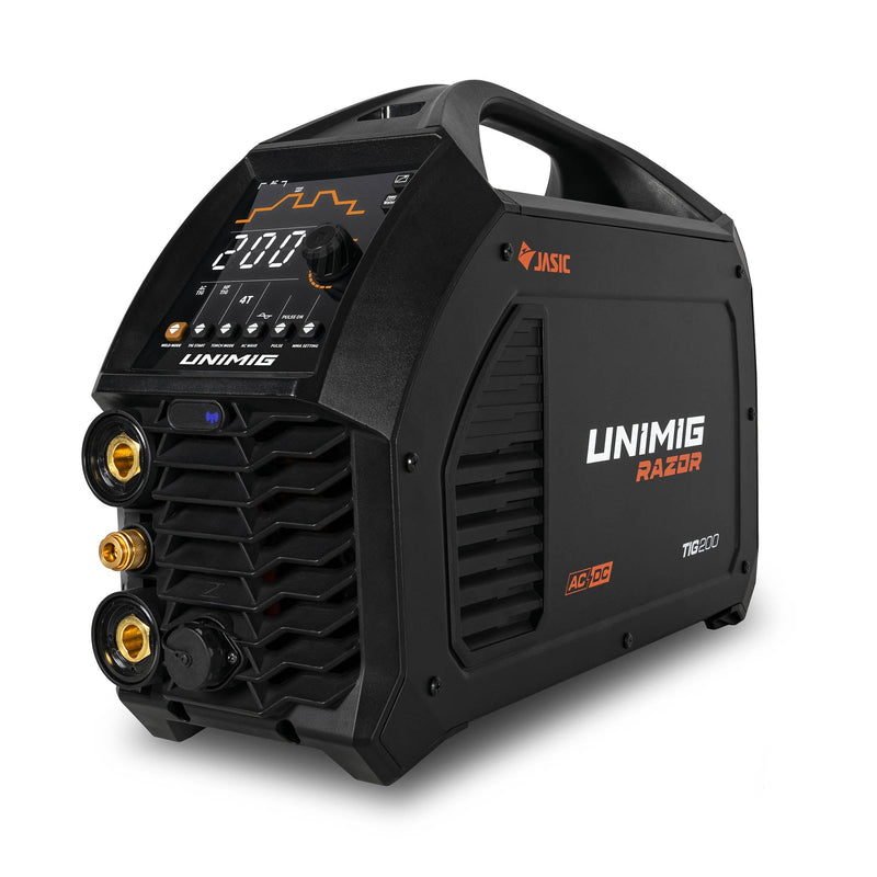 UNIMIG RAZORWELD 200 AC/DC TIG W/ HF PULSE (U12002K) - QWS - Welding Supply Solutions