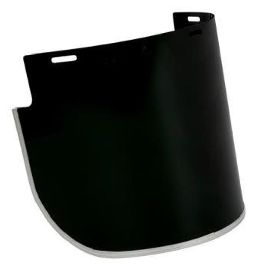 UNISAFE REPLACEMENT VISOR SHADE 5 250MM X 400MM GREEN - QWS - Welding Supply Solutions