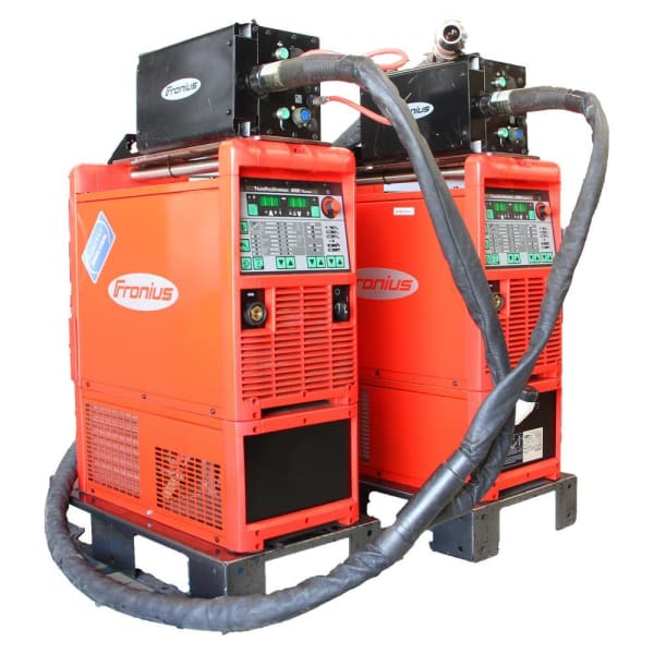 USED FRONIUS TPS4000 TWIN / TANDEM WIRE WELDING PACKAGE - QWS - Welding Supply Solutions