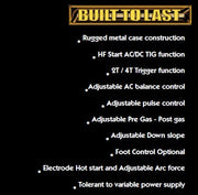 USED UNITIG 200 AC/DC TIG INVERTER - QWS - Welding Supply Solutions