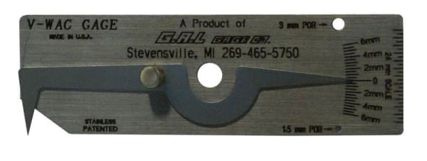VWAC WELD/ACCEPT GAUGE - QWS - Welding Supply Solutions
