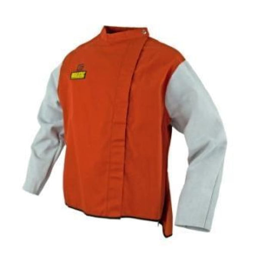 WAKATAC PROBAN JACKET WITH LEATHER SLEEVES - QWS - Welding Supply Solutions