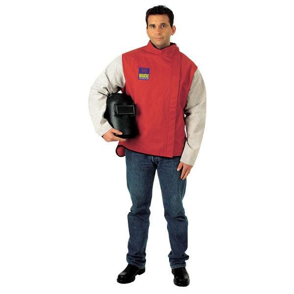 WAKATAC PROBAN JACKET WITH LEATHER SLEEVES - QWS - Welding Supply Solutions