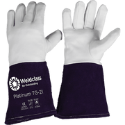 GLOVES TIG WELDING WELDCLASS PLATINUM 360MM - QWS - Welding Supply Solutions