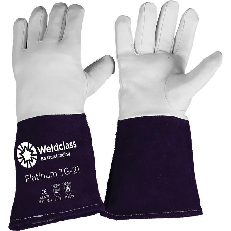 GLOVES TIG WELDING WELDCLASS PLATINUM 360MM - QWS - Welding Supply Solutions