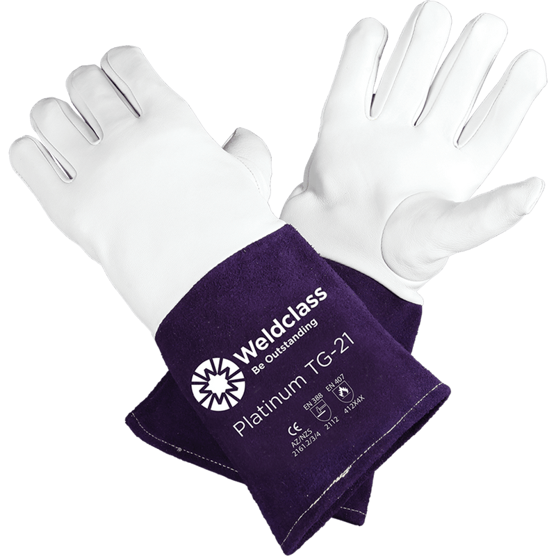GLOVES TIG WELDING WELDCLASS PLATINUM 360MM - QWS - Welding Supply Solutions