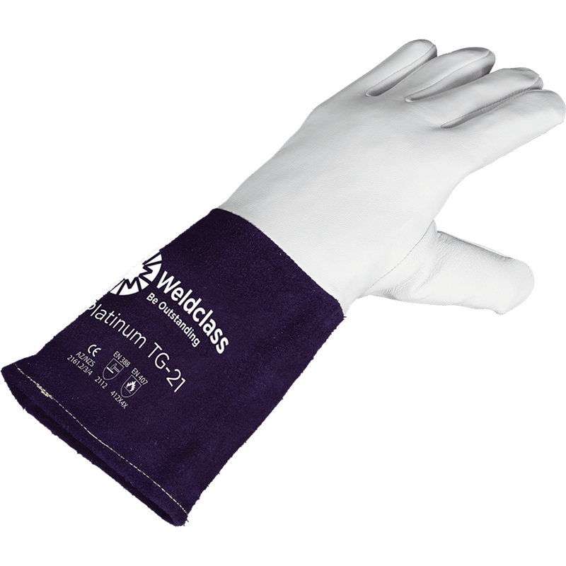 GLOVES TIG WELDING WELDCLASS PLATINUM 360MM - QWS - Welding Supply Solutions