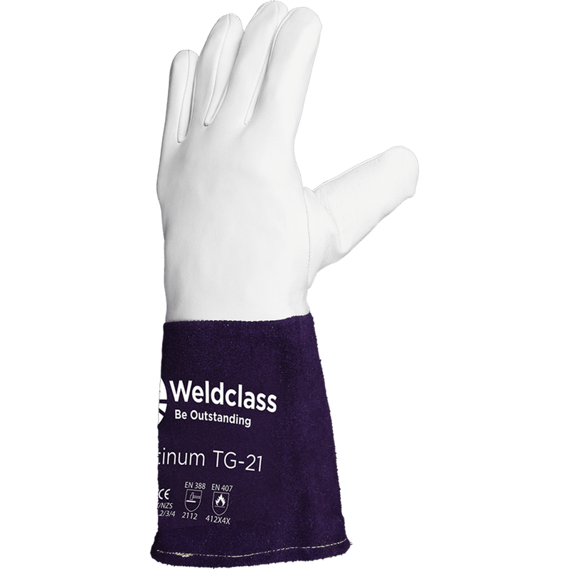 GLOVES TIG WELDING WELDCLASS PLATINUM 360MM - QWS - Welding Supply Solutions