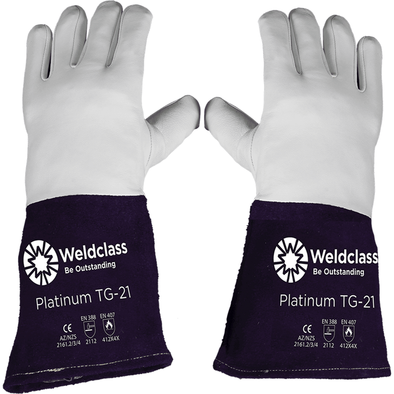 GLOVES TIG WELDING WELDCLASS PLATINUM 360MM - QWS - Welding Supply Solutions