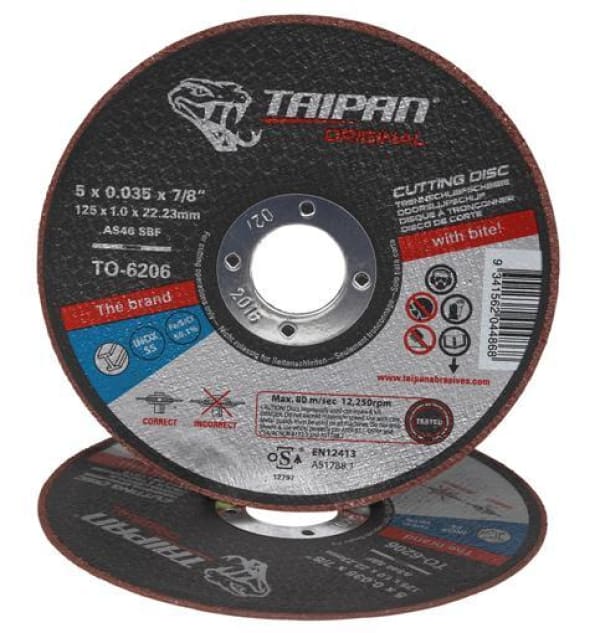 WELDCLASS CUTTING DISC 125X1.0MM INOX - QWS - Welding Supply Solutions