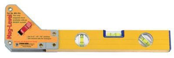 WELDERS MAGNET + LEVEL 390MM - QWS - Welding Supply Solutions