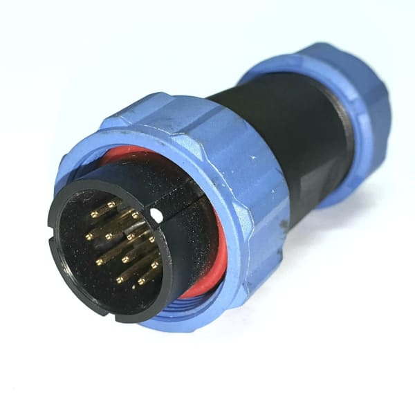 WELDMAX 12PIN PUSH/PULL PLUG MALE CABLE FOR 355I,380I,500I - QWS - Welding Supply Solutions