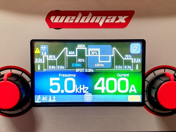 WELDMAX 400 AC/DC HF PULSE TIG WELDER 3PH - QWS - Welding Supply Solutions