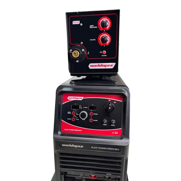 WELDMAX 600BT-2 MIG W/ SWF BLACK THUNDER - QWS - Welding Supply Solutions