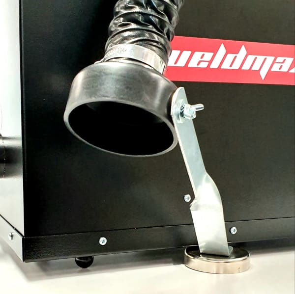 WELDMAX FUME EXTRACTION PORTABLE 240V W/2M HOSE & MAG FOOT - QWS - Welding Supply Solutions
