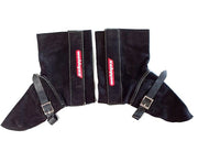 WELDMAX LEATHER WELDERS SPATS BUCKLE CLOSE (SWS7SBC EQUIV) - QWS - Welding Supply Solutions