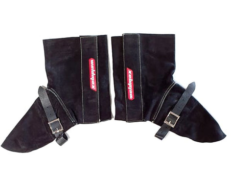 WELDMAX LEATHER WELDERS SPATS BUCKLE CLOSE (SWS7SBC EQUIV) - QWS - Welding Supply Solutions