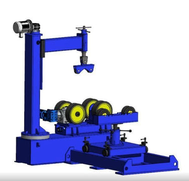 WELDMAX PIPE PINCH ROLLERS 3'000KG / 610MM PACKAGE - QWS - Welding Supply Solutions