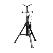 WELDMAX PIPE STAND 1135KG FOLDING LEG STAINLESS V-HEAD JACK - QWS - Welding Supply Solutions