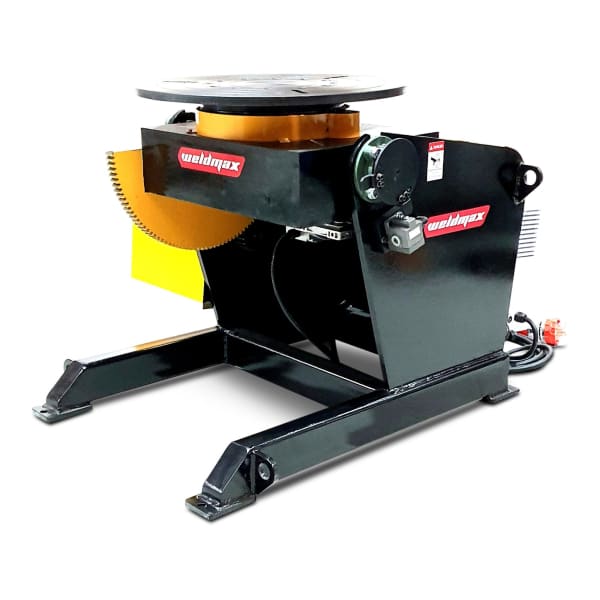 WELDMAX POSITIONER 600KG INC CONTROL BOX & FOOT PEDAL - QWS - Welding Supply Solutions