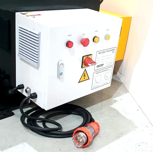 WELDMAX POSITIONER 600KG INC CONTROL BOX & FOOT PEDAL - QWS - Welding Supply Solutions