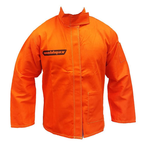 WELDMAX WELDING JACKET XL HI-VIS PROBAN - QWS - Welding Supply Solutions