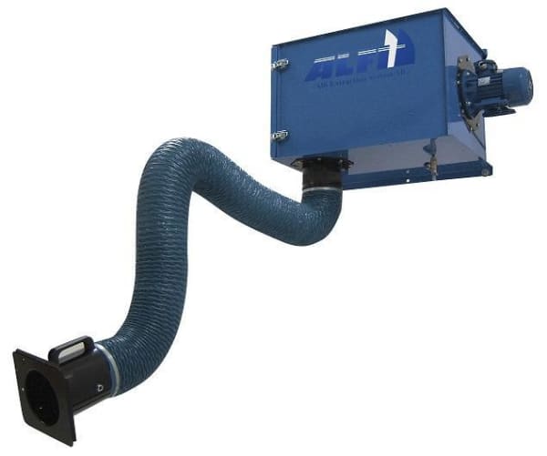 WF ECO WALL MOUNTED FILTERED UNIT C/W FAN 1 PH MOTOR - QWS - Welding Supply Solutions
