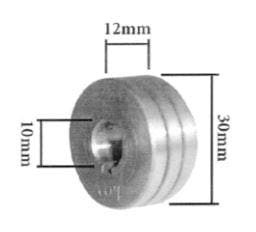 WIRE FEED ROLLER NATTA 0.6/0.8V - QWS - Welding Supply Solutions