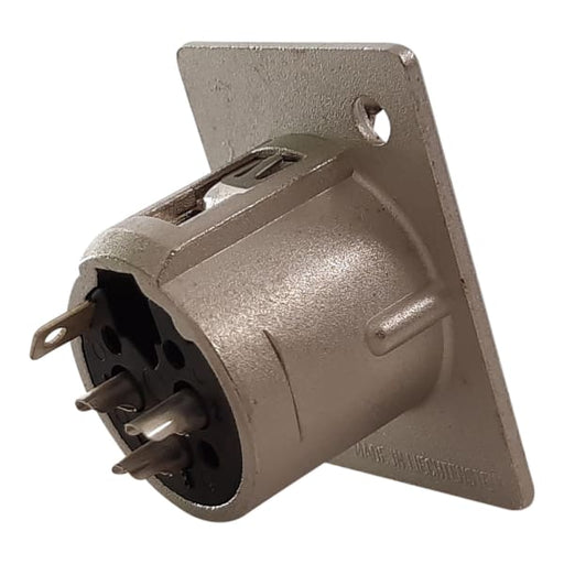 XLR 3PIN CANON SOCKET PANEL MOUNT - QWS - Welding Supply Solutions