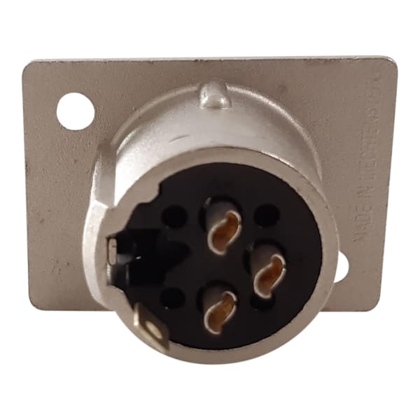 XLR 3PIN CANON SOCKET PANEL MOUNT - QWS - Welding Supply Solutions