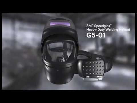 SPEEDGLAS G5-01 VC PAPR HEAVY DUTY ADFLO HELMET